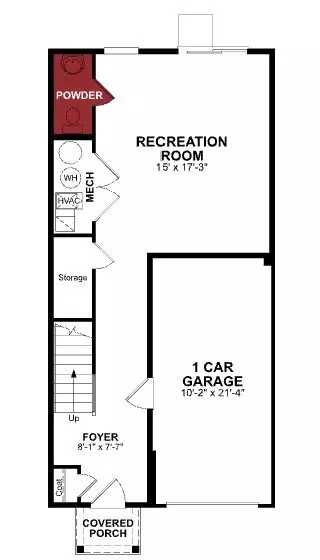 Floorplan - 1837 John Stricker Ave, Baltimore, MD 21222 photo 1 of 3