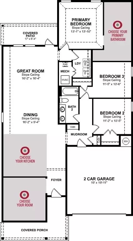 Floorplan - 4705 Buttonbush Dr, Venus, TX 76084 photo 1 of 1