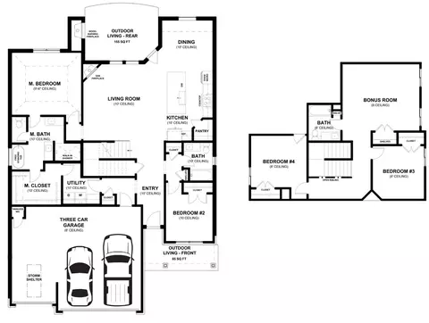 Floorplan - 2920 E Northampton St, Broken Arrow, OK 74014 photo 1 of 1