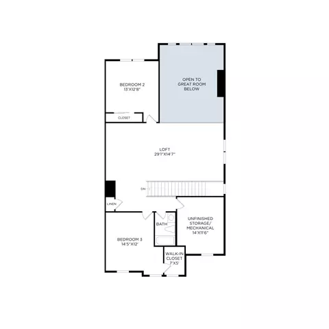 Floorplan - 19 White Clay Ct, Exton, PA 19341 photo 2 of 2