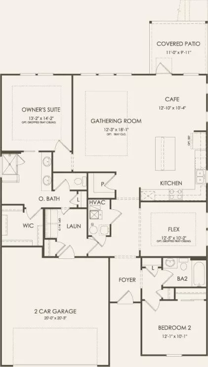 Floorplan - 3243 Del Webb Blvd, Aurora, IL 60503 photo 1 of 1