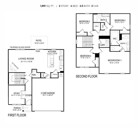 Floorplan - 123 Sabel Ct, Guyton, GA 31312 photo 1 of 1