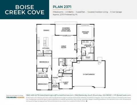 Floorplan - 1485 Lockridge Loop E, Enumclaw, WA 98022 photo 1 of 1