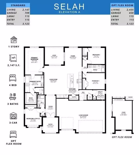 Floorplan - Marigold Ave, Clermont, FL 34711 photo 1 of 1