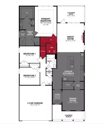 Floorplan - 3073 Claredon St, Longs, SC 29568 photo 1 of 2