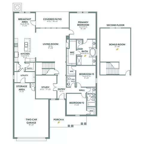 Floorplan - 16140 Tall Grass Dr, Moore, OK 73170 photo 1 of 1
