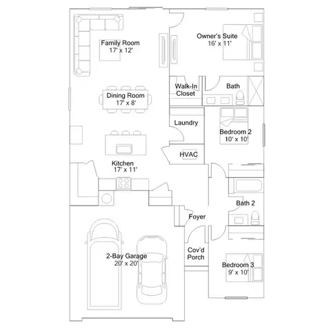 Floorplan - 18 W Runnion Rd, Sequim, WA 98382 photo 1 of 1