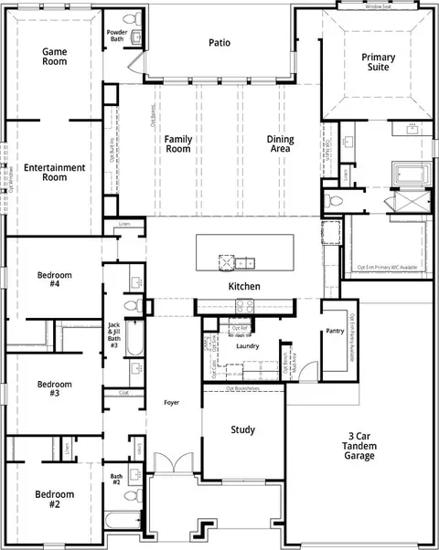 Floorplan - 317 Vale Run, Kyle, TX 78640 photo 1 of 1