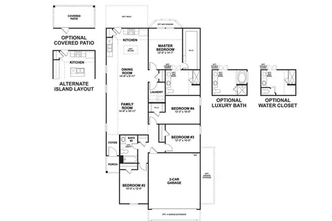Floorplan - 4802 Rayos Ter, Von Ormy, TX 78073 photo 1 of 1