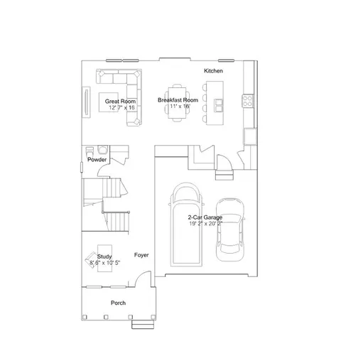 Floorplan - 85 Sandy Bottom Cir, Ranson, WV 25438 photo 1 of 8