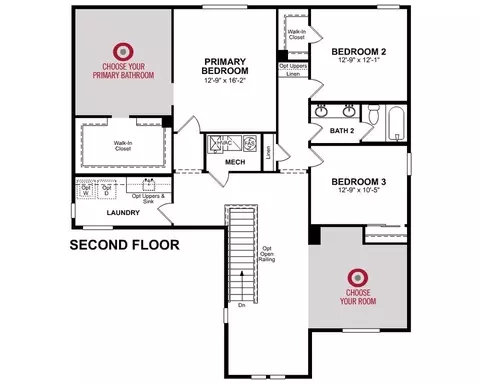 Floorplan - 2016 Woolem Pl, Escondido, CA 92026 photo 2 of 2