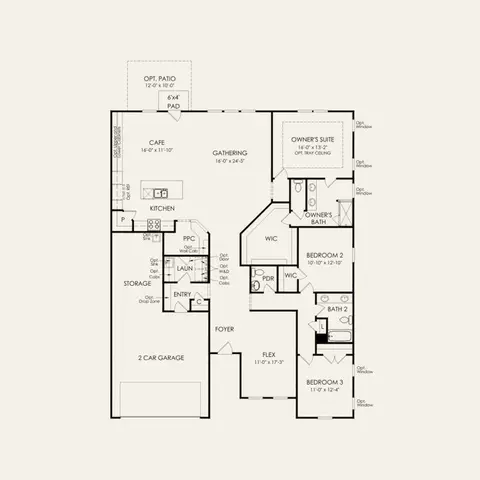 Floorplan - 3810 Pee Dee St, Monroe, NC 28110 photo 1 of 1