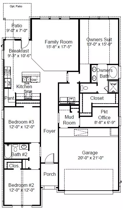 Floorplan - Coming Soon, Conroe, TX 77306 photo 1 of 1
