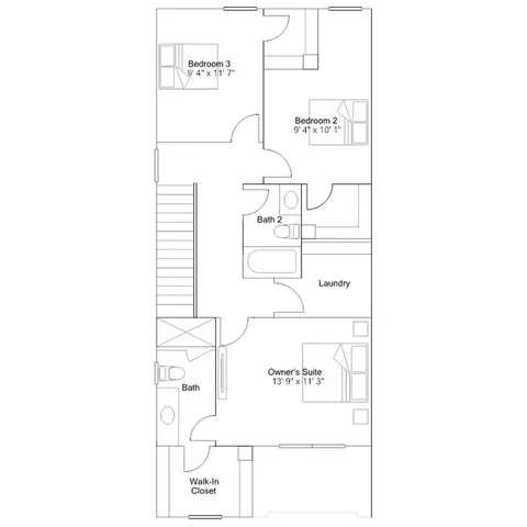 Floorplan - 140 Tango Dr, Clinton, SC 29325 photo 2 of 2