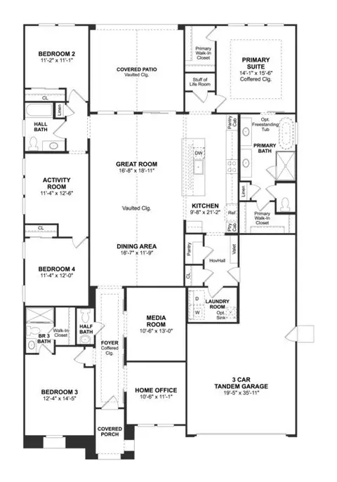 Floorplan - 17496 Bear Crk, Hesperia, CA 92345 photo 1 of 1