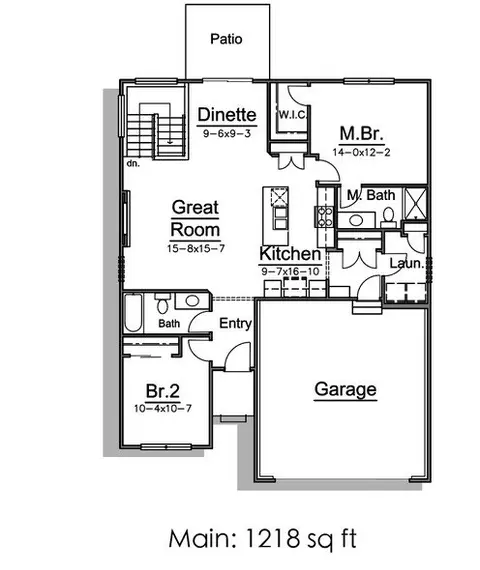 Floorplan - Spruce St, Granger, IA 50109 photo 1 of 2