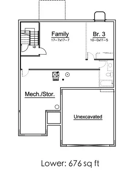 Floorplan - Spruce St, Granger, IA 50109 photo 2 of 2