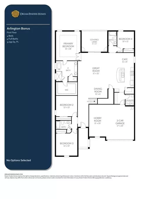 Floorplan - 7425 Sea Manatee St, Parrish, FL 34219 photo 2 of 2