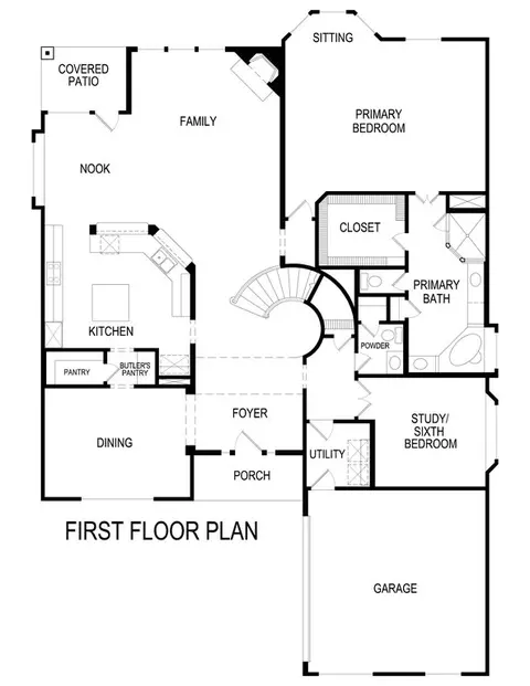 Floorplan - 1310 St Peter Ln, Prosper, TX 75078 photo 1 of 2