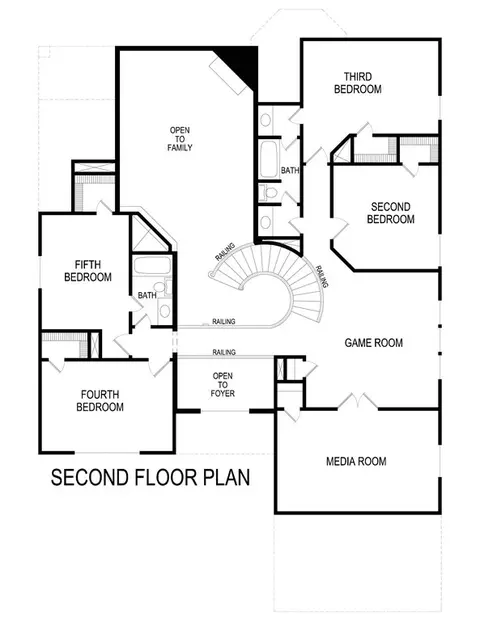 Floorplan - 1310 St Peter Ln, Prosper, TX 75078 photo 2 of 2