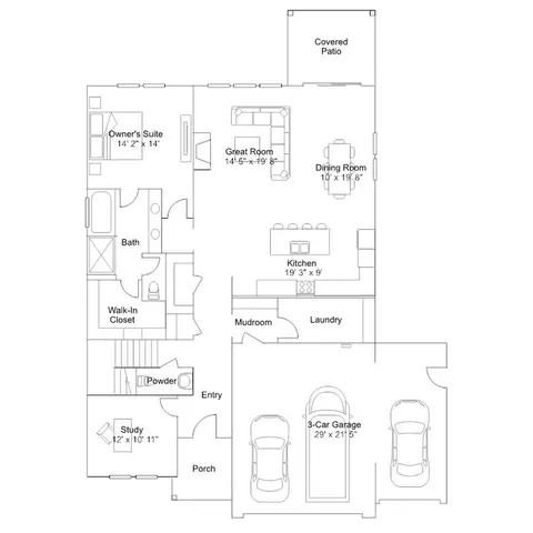 Floorplan - 15179 Cloud Crest Ave, Caldwell, ID 83607 photo 1 of 2