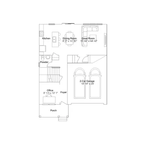 Floorplan - 85 Sandy Bottom Cir, Ranson, WV 25438 photo 1 of 6