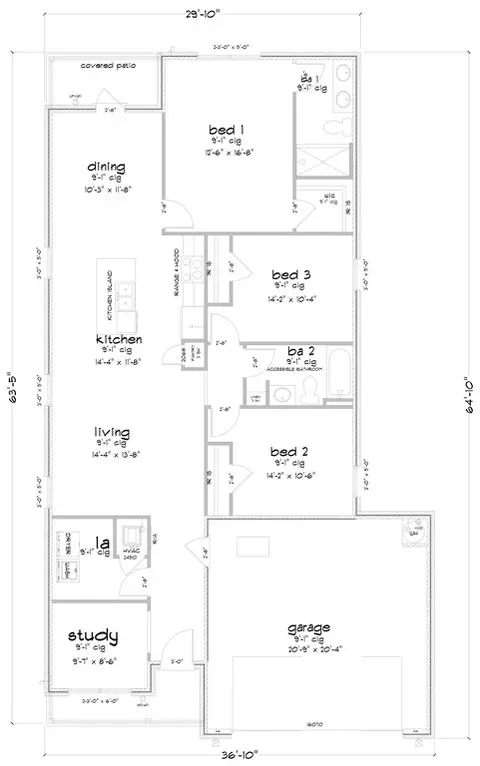 Floorplan - Ferdinand Ave, Fairhope, AL 36532 photo 2 of 2