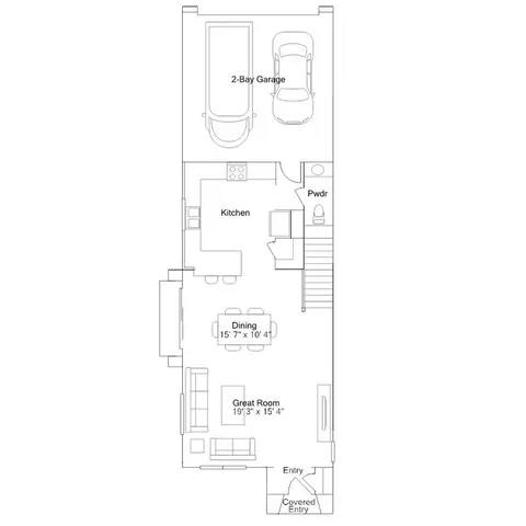 Floorplan - 8332 E Prairie Ave, Mesa, AZ 85212 photo 2 of 4