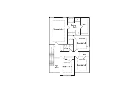 Floorplan - 88 Hydrangea Cir, Fairburn, GA 30213 photo 2 of 2