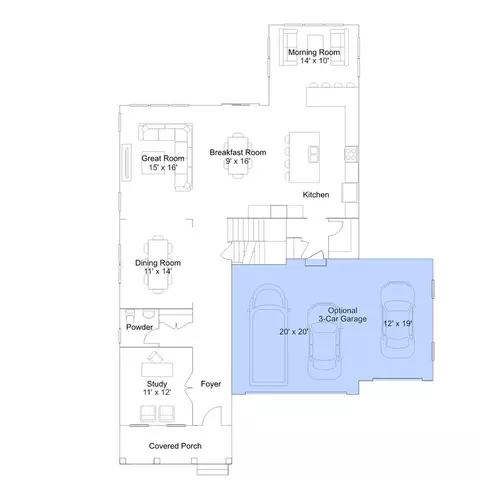 Floorplan - 17055 Gathering St, Boyds, MD 20841 photo 2 of 9