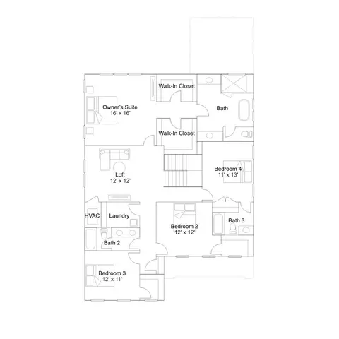 Floorplan - 17055 Gathering St, Boyds, MD 20841 photo 5 of 9