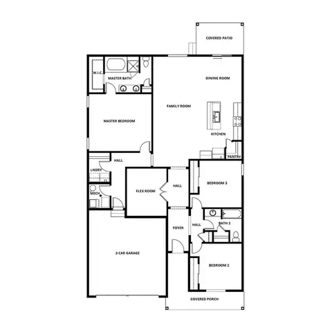 Floorplan - 841 Emerald Lakes St, Severance, CO 80550 photo 1 of 1