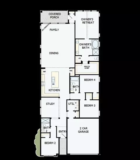 Floorplan - 210 Painters Ridge Ct, Willis, TX 77318 photo 1 of 1