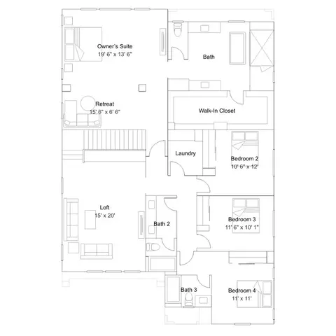 Floorplan - 28007 Plateau Ter, Valencia, CA 91355 photo 2 of 2