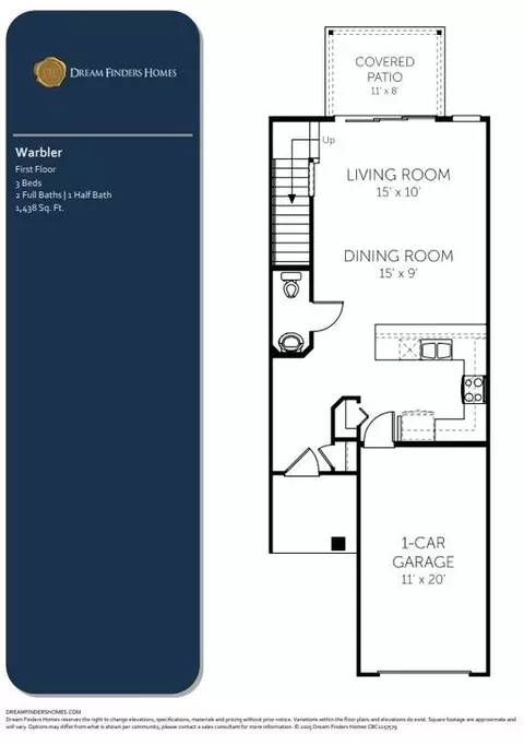 Floorplan - 182 Brook Forest Dr, Saint Augustine, FL 32092 photo 1 of 2