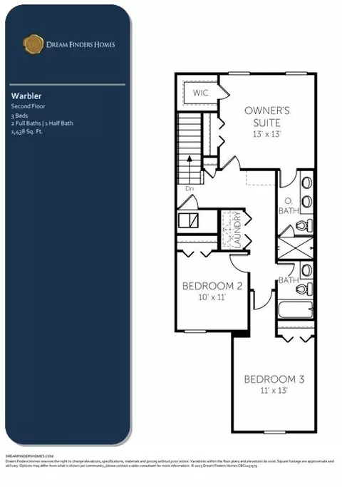 Floorplan - 182 Brook Forest Dr, Saint Augustine, FL 32092 photo 2 of 2