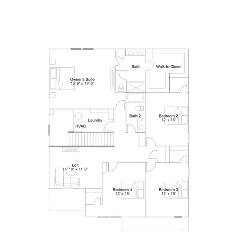 Floorplan - 1531 Pine Cir, Franklin, IN 46131 photo 4 of 4