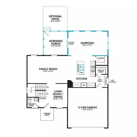 Floorplan - 103 Fetlock Dr, Stephenson, VA 22656 photo 3 of 8