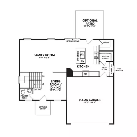 Floorplan - 103 Fetlock Dr, Stephenson, VA 22656 photo 1 of 8