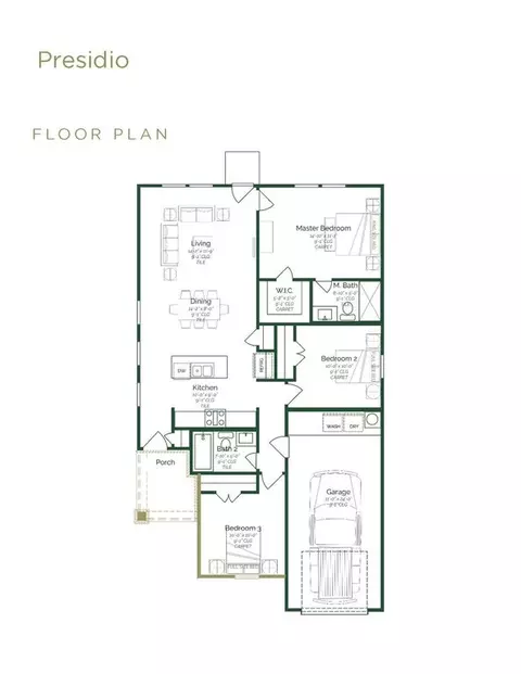 Floorplan - 5407 Moses Loop, Laredo, TX 78046 photo 1 of 1