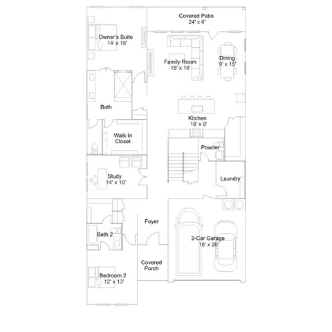 Floorplan - 13261 Painted Canyon St, Spring Branch, TX 78070 photo 1 of 2