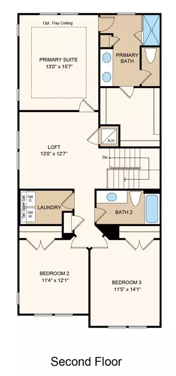 Floorplan - 196 Cherry Elm Dr, Saint Augustine, FL 32092 photo 2 of 2