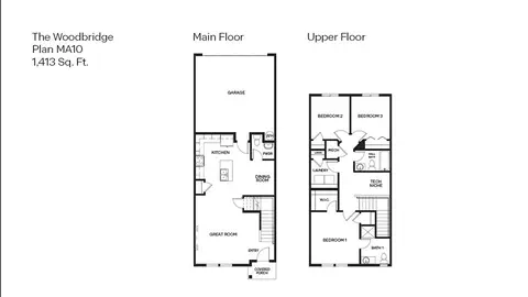 Floorplan - 3409 SW Thomas Ave, Gresham, OR 97080 photo 1 of 1