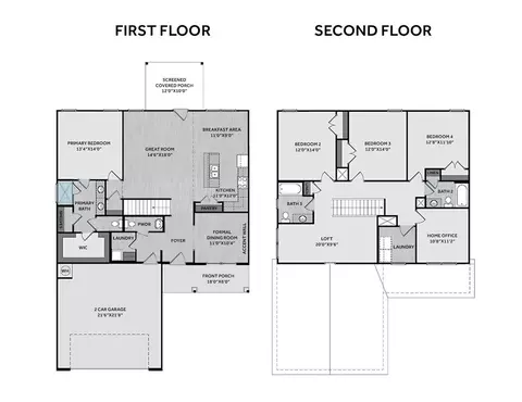 Floorplan - 4212 Workman Loop, Leland, NC 28451 photo 1 of 1