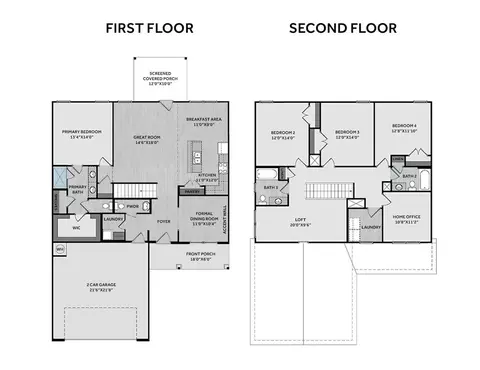 Floorplan - 4212 Workman Loop, Leland, NC 28451 photo 1 of 1