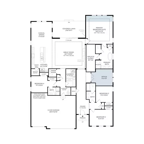 Floorplan - 1006 Pantano Dr, Saint Augustine, FL 32095 photo 1 of 2