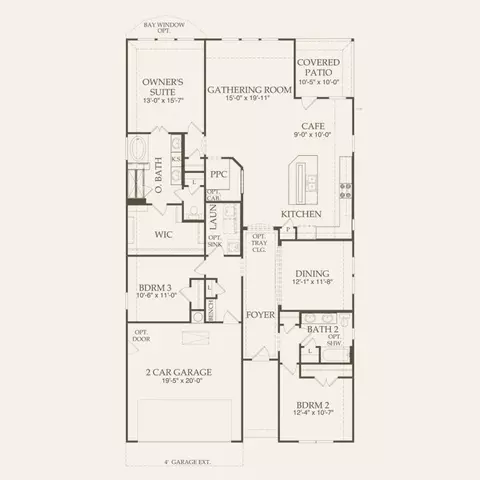 Floorplan - 16418 Cedarveil Ct, Conroe, TX 77302 photo 1 of 2