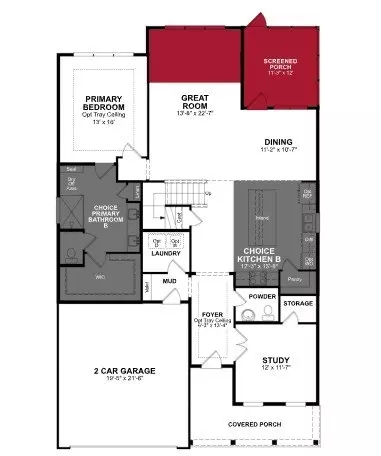 Floorplan - 3057 Claredon St, Longs, SC 29568 photo 1 of 2