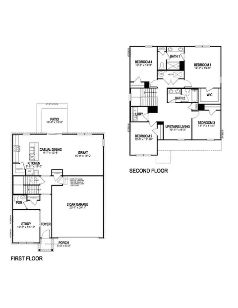 Floorplan - Haven Boulevard, Fort Wayne, IN 46804 photo 1 of 1