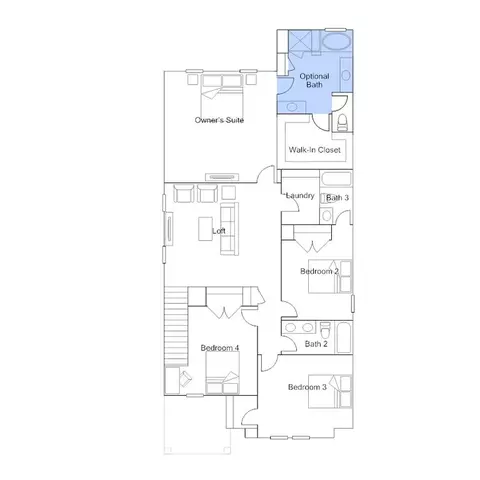 Floorplan - 425 Cedar Barn Ln, Garner, NC 27529 photo 4 of 5